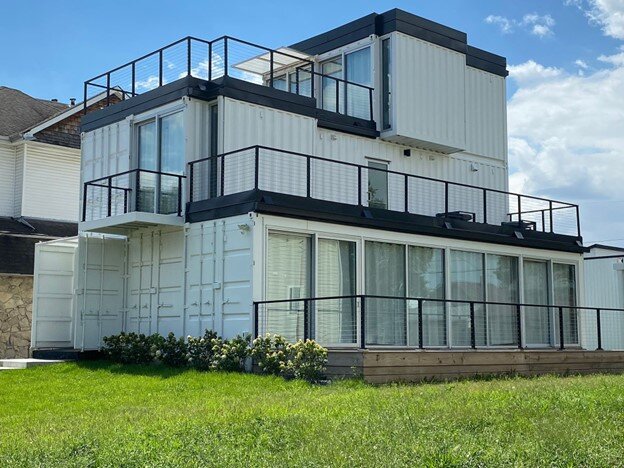 Shipping container uses including housing, storage, and more